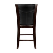 710-24 Counter Height Chair, Dark Brown Bi-Cast Vinyl, Set of 2 - 710-24