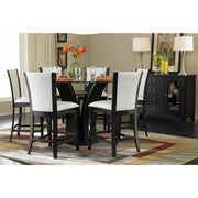710-24W Counter Height Chair, White Bi-Cast Vinyl, Set of 2 - 710-24W