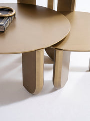 720 Gold 3 Pc Coffee Table Set [ETA: 3/15] - 720GOLD-COFSET