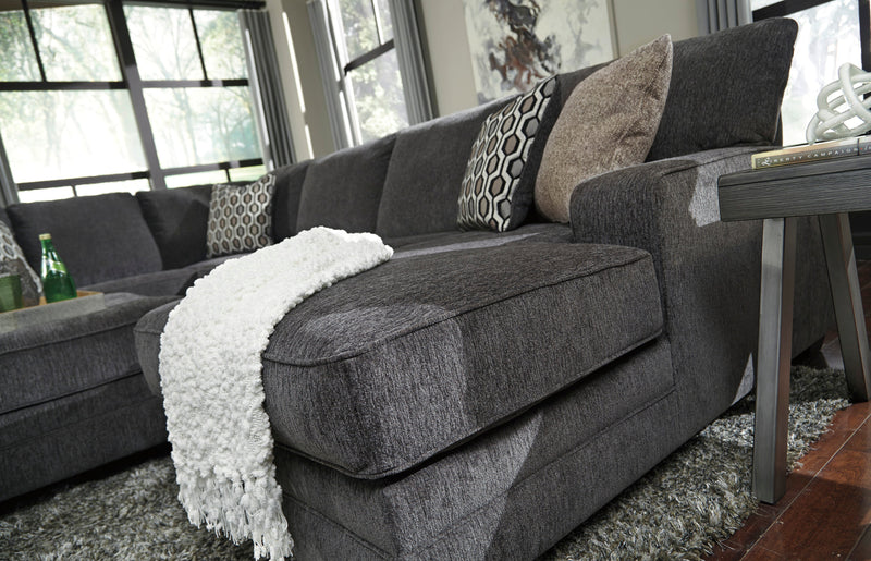 Tracling Slate RAF Sectional - Luna Furniture