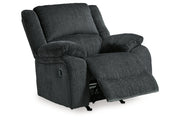 Draycoll Slate Reclining Sofa and Recliner -  Ashley - Luna Furniture