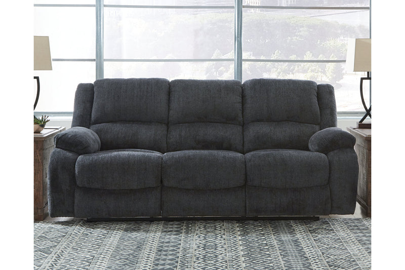 Draycoll Slate Reclining Sofa and Recliner -  Ashley - Luna Furniture