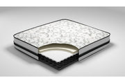8 Inch Chime Innerspring White Full Mattress in a Box - Gate FurnitureFull Mattress