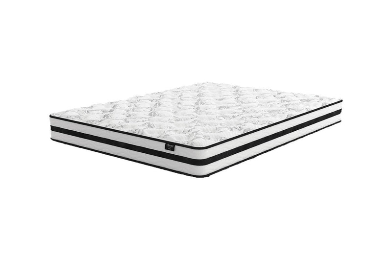 8 Inch Chime Innerspring White King Mattress in a Box - Gate FurnitureKing Mattress