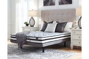8 Inch Chime Innerspring White Queen Mattress in a Box - Gate FurnitureQueen Mattress