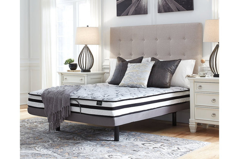 8 Inch Chime Innerspring White Twin Mattress in a Box - Gate FurnitureTwin Mattress