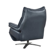 8106BUE-1PW Power Reclining Swivel Chair with Manual Adjustable Headrest - 8106BUE-1PW
