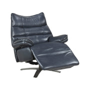 8106BUE-1PW Power Reclining Swivel Chair with Manual Adjustable Headrest - 8106BUE-1PW