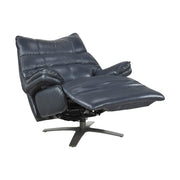 8106BUE-1PW Power Reclining Swivel Chair with Manual Adjustable Headrest - 8106BUE-1PW