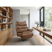 8106TBR-1PW Power Reclining Swivel Chair with Manual Adjustable Headrest - 8106TBR-1PW