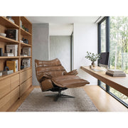 8106TBR-1PW Power Reclining Swivel Chair with Manual Adjustable Headrest - 8106TBR-1PW