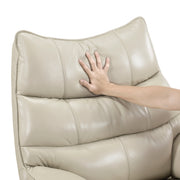 8106TPE-1PW Power Reclining Swivel Chair with Manual Adjustable Headrest - 8106TPE-1PW