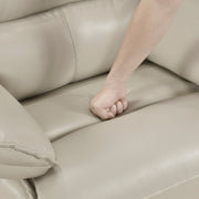 8106TPE-1PW Power Reclining Swivel Chair with Manual Adjustable Headrest - 8106TPE-1PW