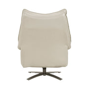 8106TPE-1PW Power Reclining Swivel Chair with Manual Adjustable Headrest - 8106TPE-1PW