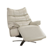 8106TPE-1PW Power Reclining Swivel Chair with Manual Adjustable Headrest - 8106TPE-1PW