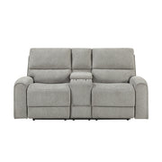 8119MC-2 Double Reclining Love Seat with Center Console - 8119MC-2