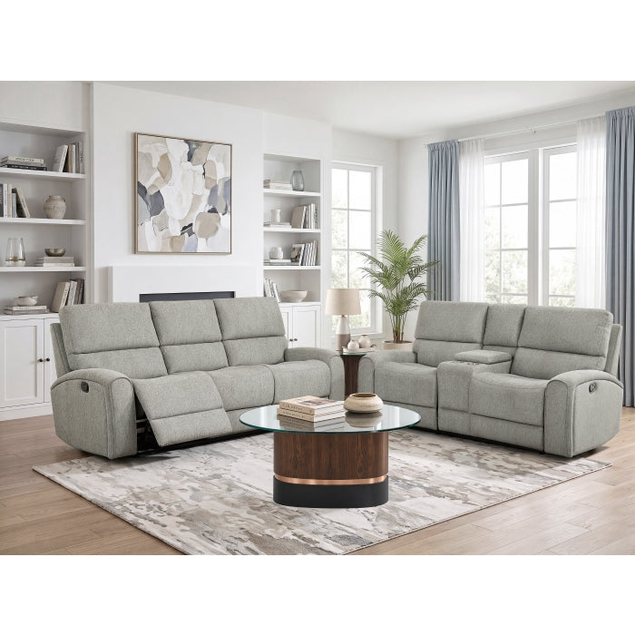 8119MC-2 Double Reclining Love Seat with Center Console - 8119MC-2