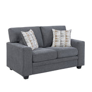 8124DGY-2 Love Seat - 8124DGY-2