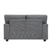 8124DGY-2 Love Seat - 8124DGY-2