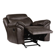 8206BRW-1 Glider Reclining Chair - 8206BRW-1