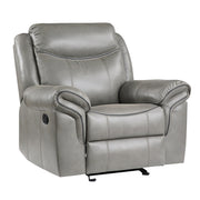 8206GRY-1 Glider Reclining Chair - 8206GRY-1