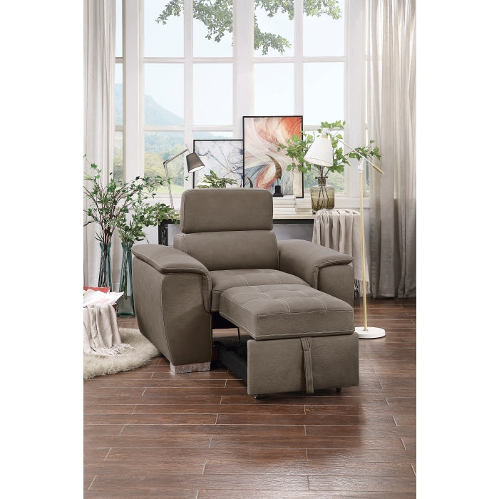 8228TP-1 Chair with Pull-out Ottoman - 8228TP-1