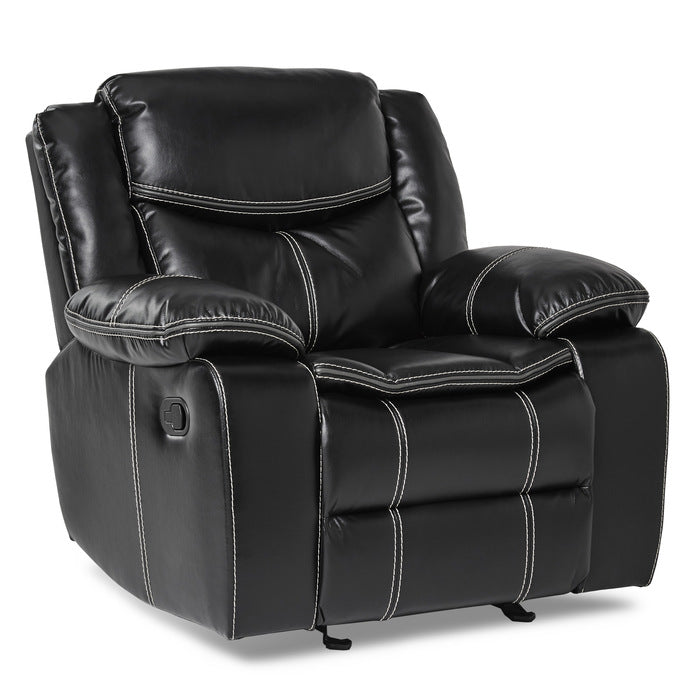 8230BLK-1 Glider Reclining Chair - 8230BLK-1