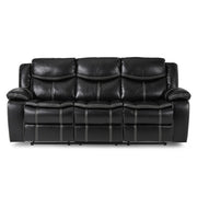 8230BLK*2 2pc Set: Sofa, Love - 8230BLK*2