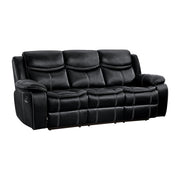 8230BLK-3 Double Reclining Sofa - 8230BLK-3