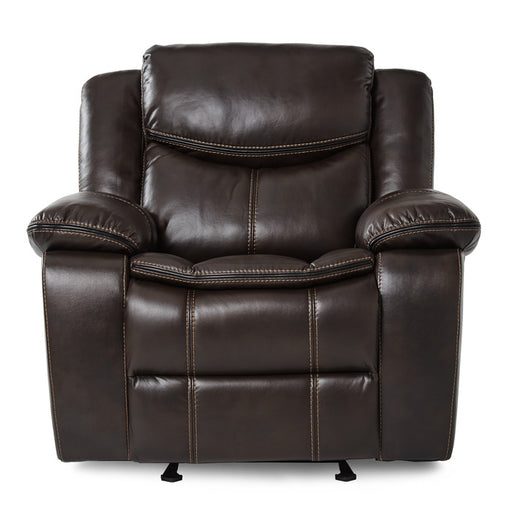 8230BRW-1 Glider Reclining Chair - 8230BRW-1