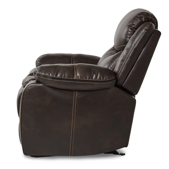 8230BRW-1 Glider Reclining Chair - 8230BRW-1