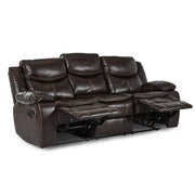 8230BRW*2 2pc Set: Sofa, Love - 8230BRW*2