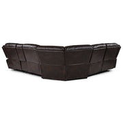 8230BRW*SC (3)3-Piece Sectional with Right Console - 8230BRW*SC