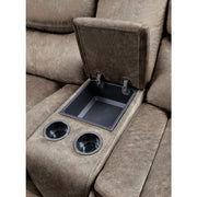 8230FBR-2 Double Glider Reclining Love Seat with Center Console - 8230FBR-2