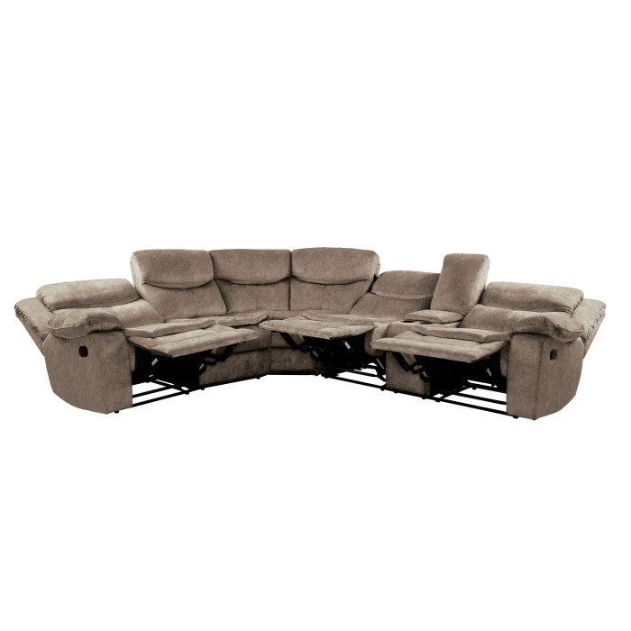 8230FBR*SC (3)3-Piece Sectional with Right Console - 8230FBR*SC