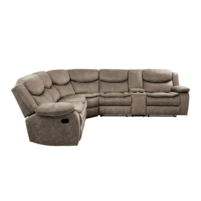 8230FBR*SC (3)3-Piece Sectional with Right Console - 8230FBR*SC