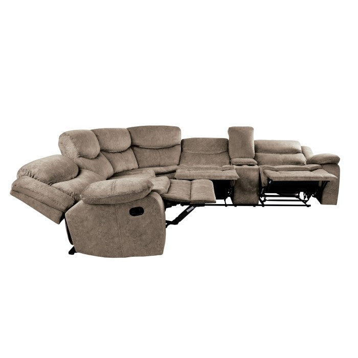 8230FBR*SC (3)3-Piece Sectional with Right Console - 8230FBR*SC