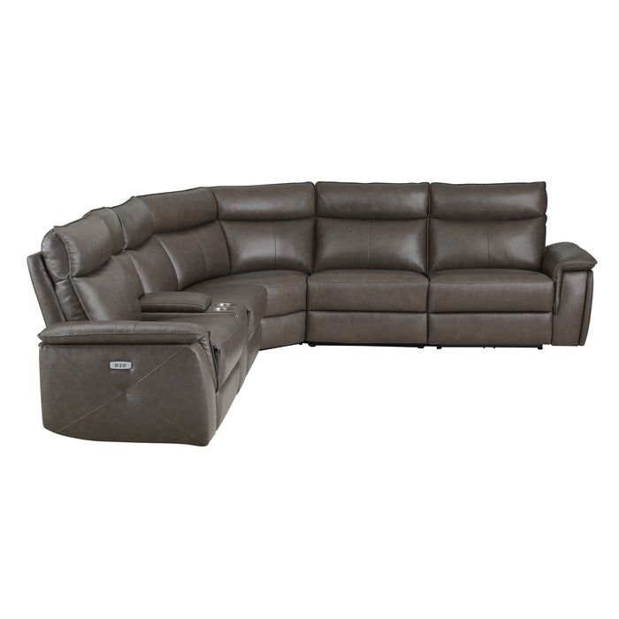 8259RFDB*6SCPWH (6)6-Piece Modular Power Reclining Sectional with Power Headrests - 8259RFDB*6SCPWH