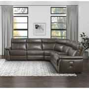 8259RFDB*6SCPWH (6)6-Piece Modular Power Reclining Sectional with Power Headrests - 8259RFDB*6SCPWH