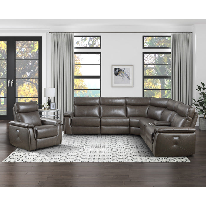 8259RFDB-ARPWH (4/6)Power Armless Reclining Chair with Power Headrest - 8259RFDB-ARPWH