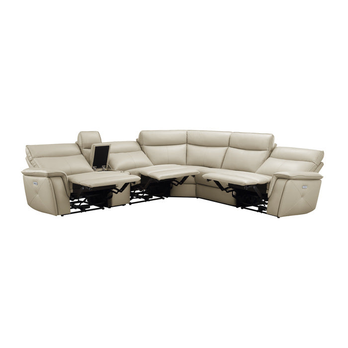 8259RFTP*6SCPWH (6)6-Piece Modular Power Reclining Sectional with Power Headrests - 8259RFTP*6SCPWH