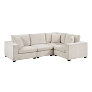 8310NBE*4AC2C1ACR (4)4-Piece Modular Sectional - 8310NBE*4AC2C1ACR