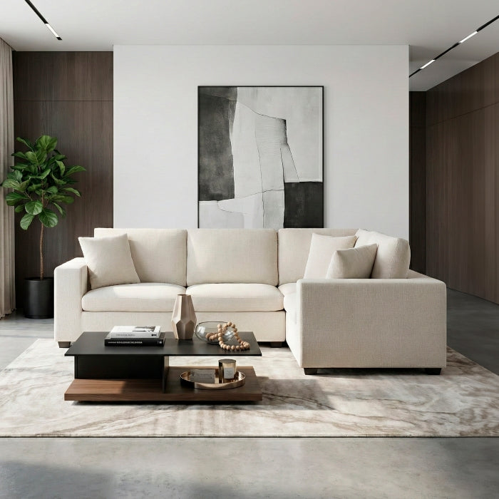 8310NBE*4AC2C1ACR (4)4-Piece Modular Sectional - 8310NBE*4AC2C1ACR
