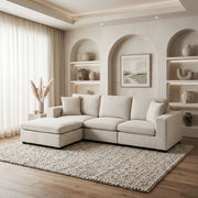 8310NBE*4AC2C1AOT (4)4-Piece Modular Sectional with Ottoman - 8310NBE*4AC2C1AOT