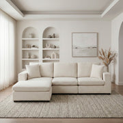 8310NBE*4AC2C1AOT (4)4-Piece Modular Sectional with Ottoman - 8310NBE*4AC2C1AOT