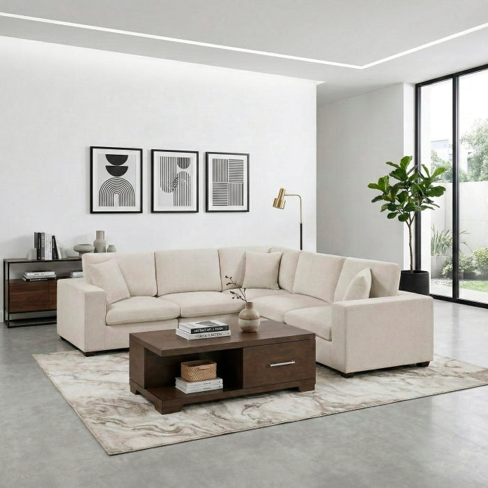 8310NBE*52AC2C1ACR (5)5-Piece Modular Sectional - 8310NBE*52AC2C1ACR