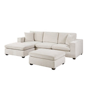8310NBE*5AC2C1A2OT (5)5-Piece Modular Sectional with Two Ottomans - 8310NBE*5AC2C1A2OT