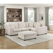 8310NBE*5AC2C1ACROT (5)5-Piece Modular Sectional with Ottoman - 8310NBE*5AC2C1ACROT