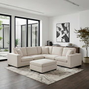 8310NBE*62AC2C1ACROT (6)6-Piece Modular Sectional with Ottoman - 8310NBE*62AC2C1ACROT