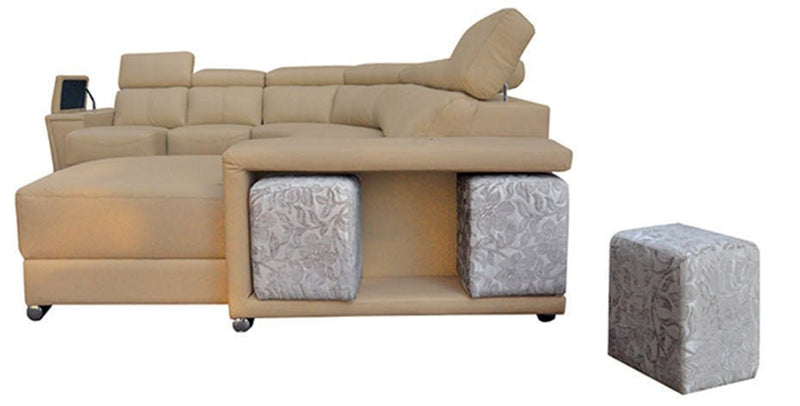 8312 Sectional With Sliding Seats - Gate FurnitureSectional